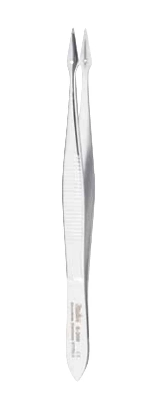 Miltex Carmalt Splinter Forceps, Straight, 4-1/4" (10.8 cm), Stainless Steel, Autoclavable, Each thumbnail 2