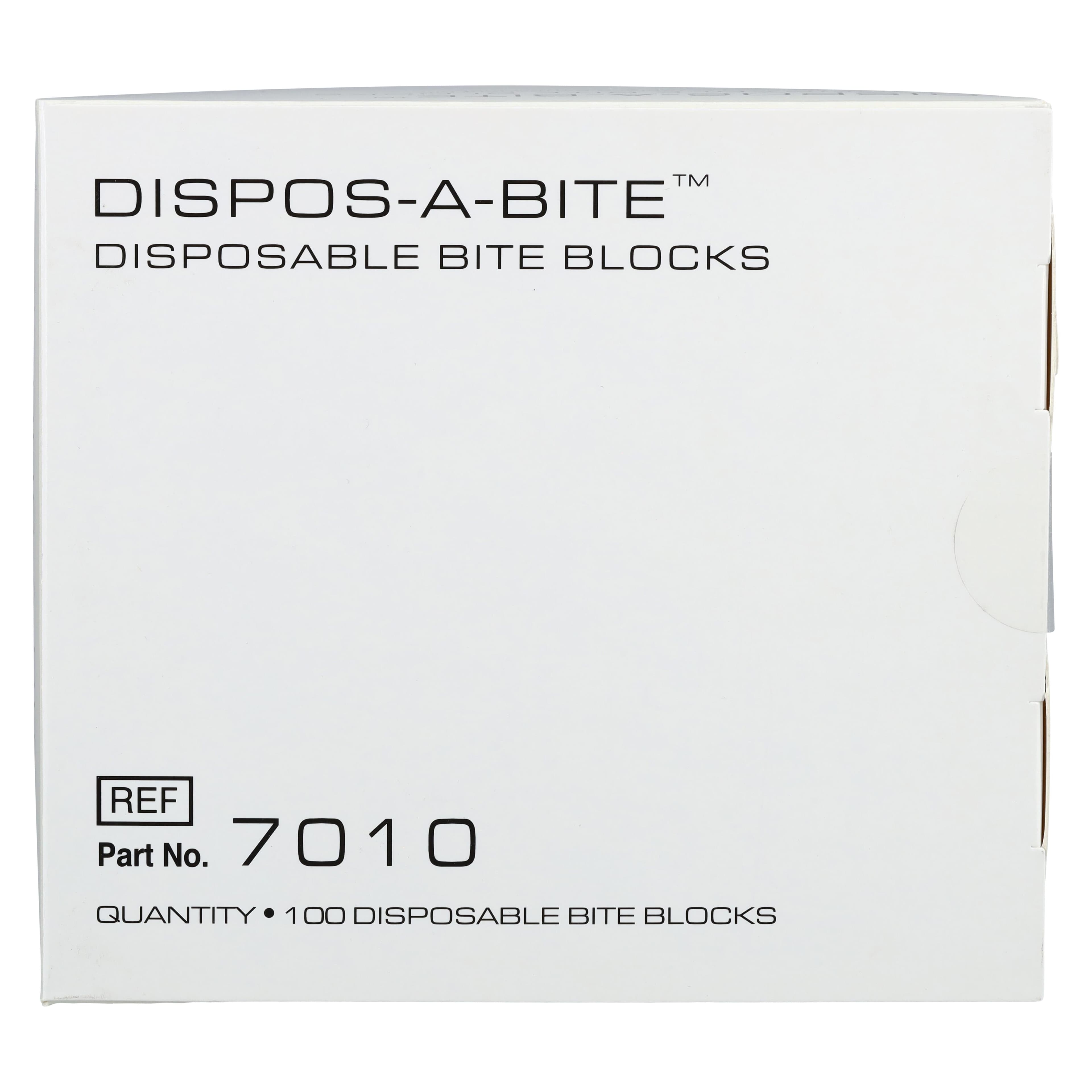 Dispos-a-Bite Disposable Biteblock for Siemens OP10/Instrumentarium, Panoramic X-Ray, White, Individually Wrapped, 100/Box, 7010C thumbnail 4