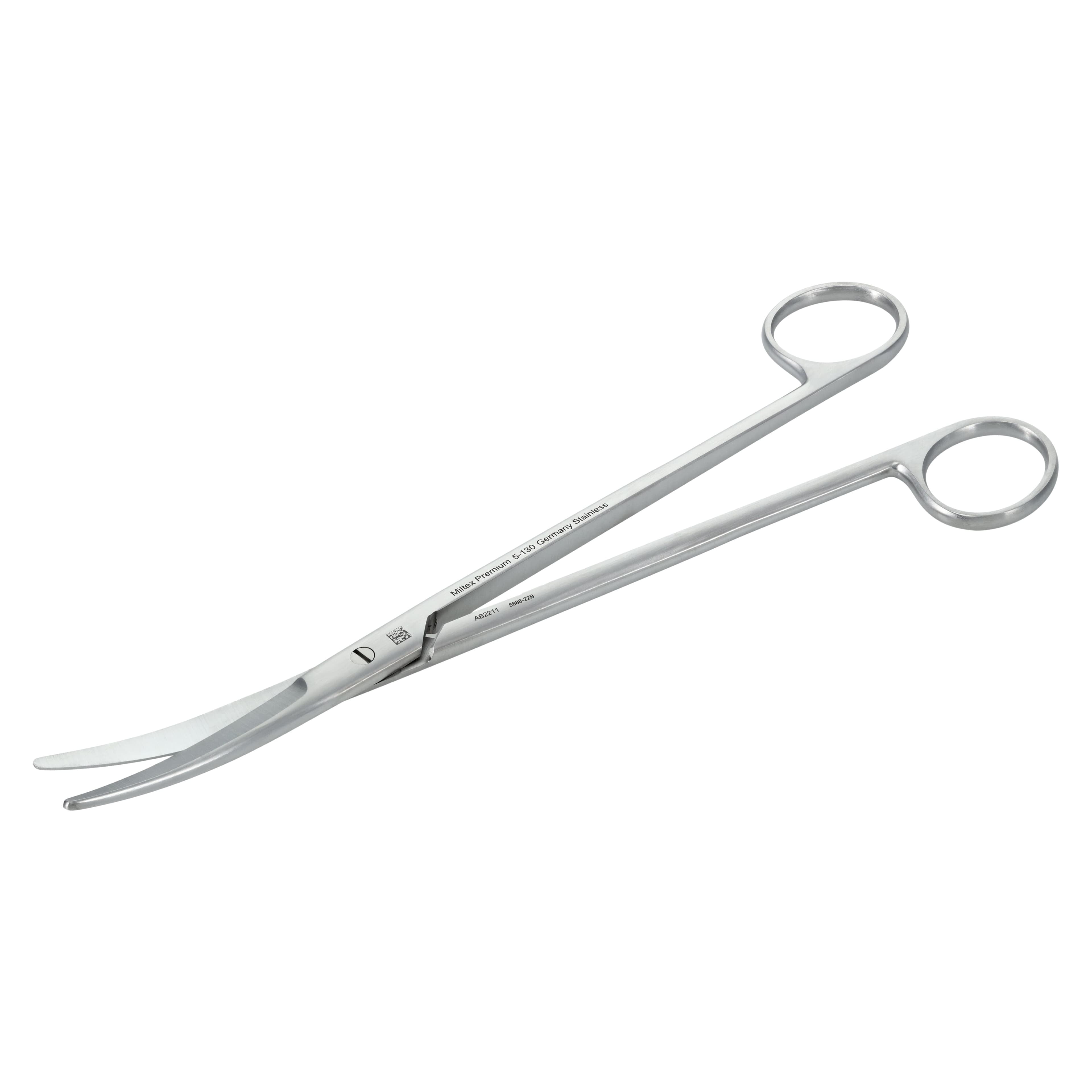 Miltex Mayo Dissecting Scissors, Curved, 9" (23 cm), Stainless Steel, Reusable, Autoclavable thumbnail 4