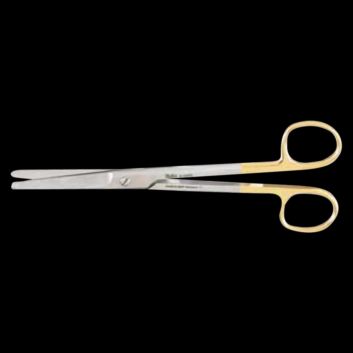 Miltex Mayo Dissecting Scissors, Curved, 9" (23 cm), Stainless Steel, Reusable, Autoclavable - Uterine Scissor Mayo Curved - Image 1