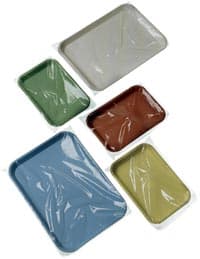 Pinnacle Tray Sleeve, Size A, 11-5/8" x 14-1/2", Clear Plastic, 500/Box, Model 3100-A thumbnail 2