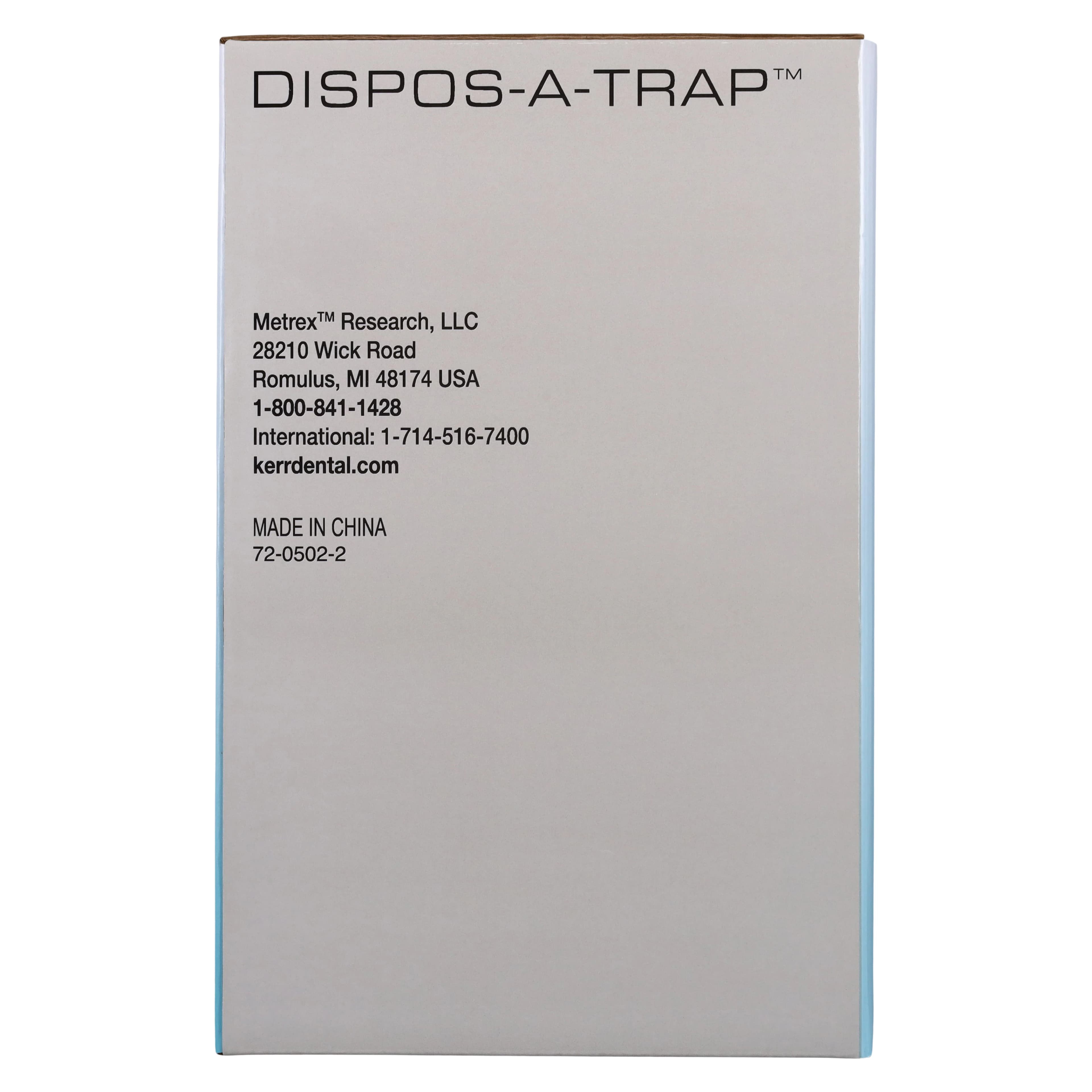 Dispos-a-Trap Disposable Cuspidor Vacuum Trap, 2 1/2" Diameter, Universal Fit, 144/Box, #6100-C thumbnail 5