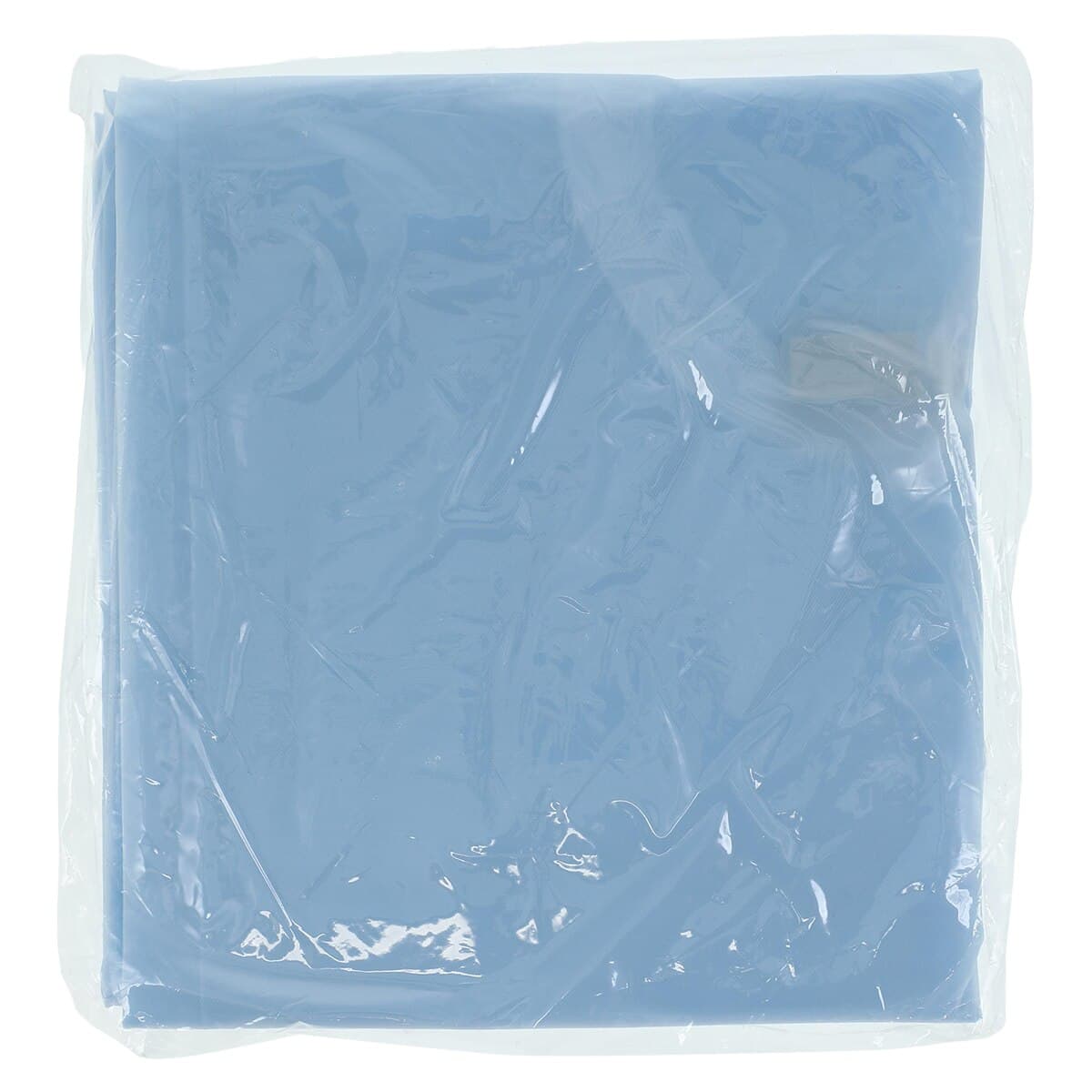 Crosstex Patient Barrier Apron, Plastic, Ankle Length, 36" x 54", Blue, NP5BL thumbnail 2