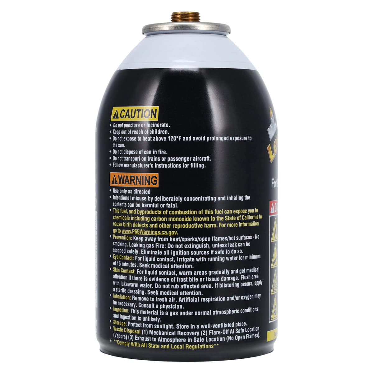 Lenk Butane Fuel Refill, 5.5 oz Can, Model 65F thumbnail 3