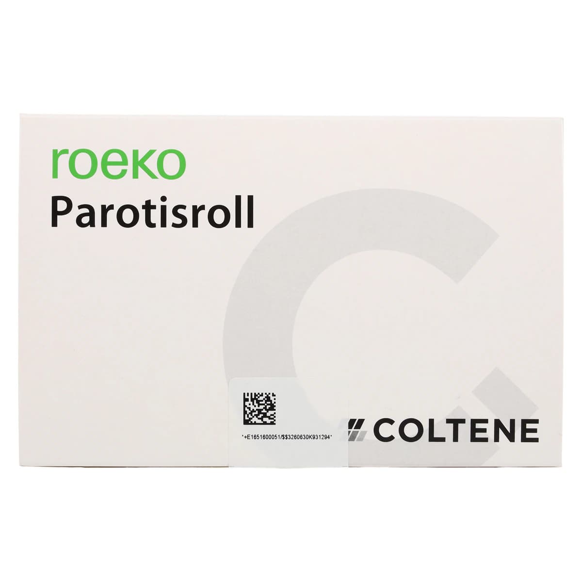 Roeko Parotisroll Cotton Rolls, #5, 8 mm x 100 mm, Non-Sterile, with Plastic Rod, 100/Pkg, 160005 thumbnail 2