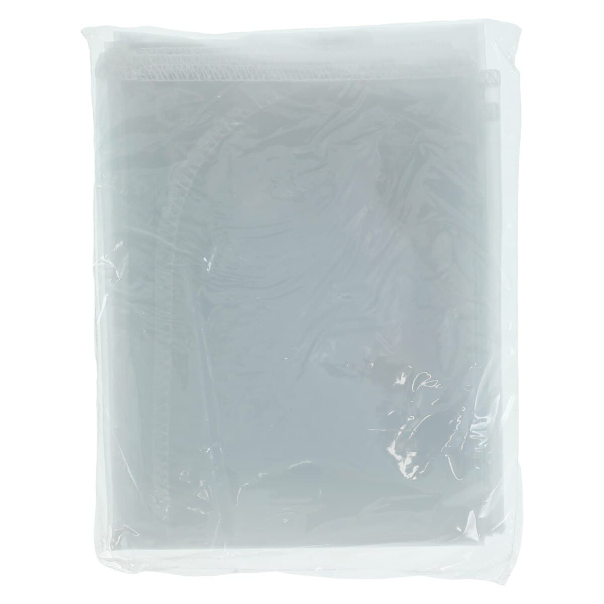 Crosstex Patient Barrier Apron, Plastic, Waist Length, 27" x 30", White, NP3WH thumbnail 2