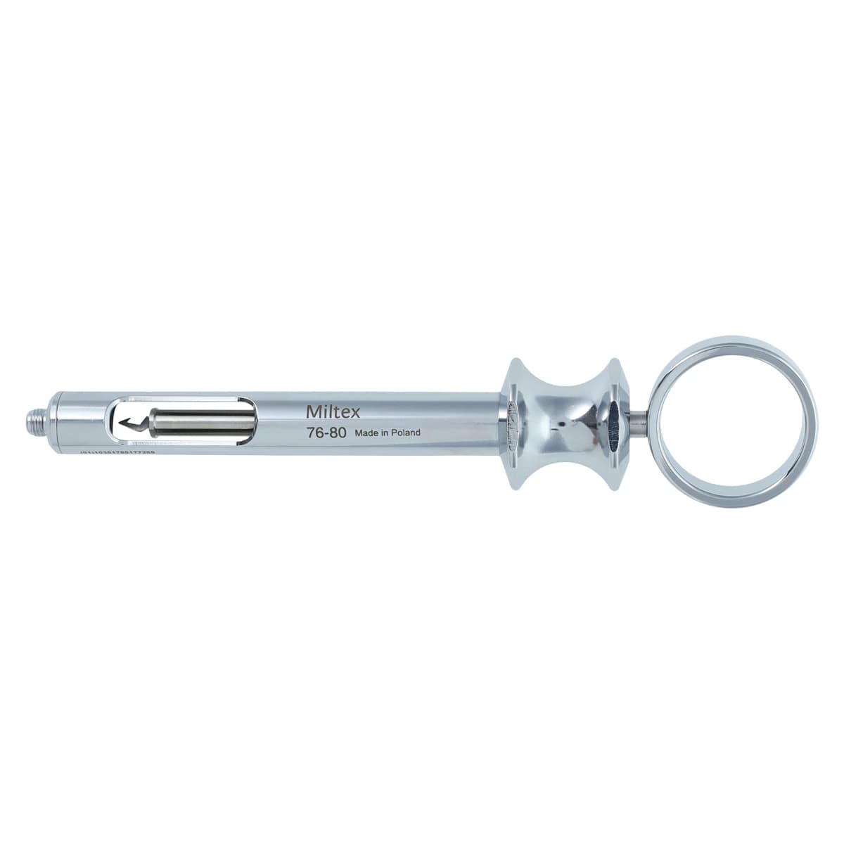 Integra Miltex Aspirating Syringe, Astra Type (A), 1.8 cc, Stainless Steel, 76-80 thumbnail 3