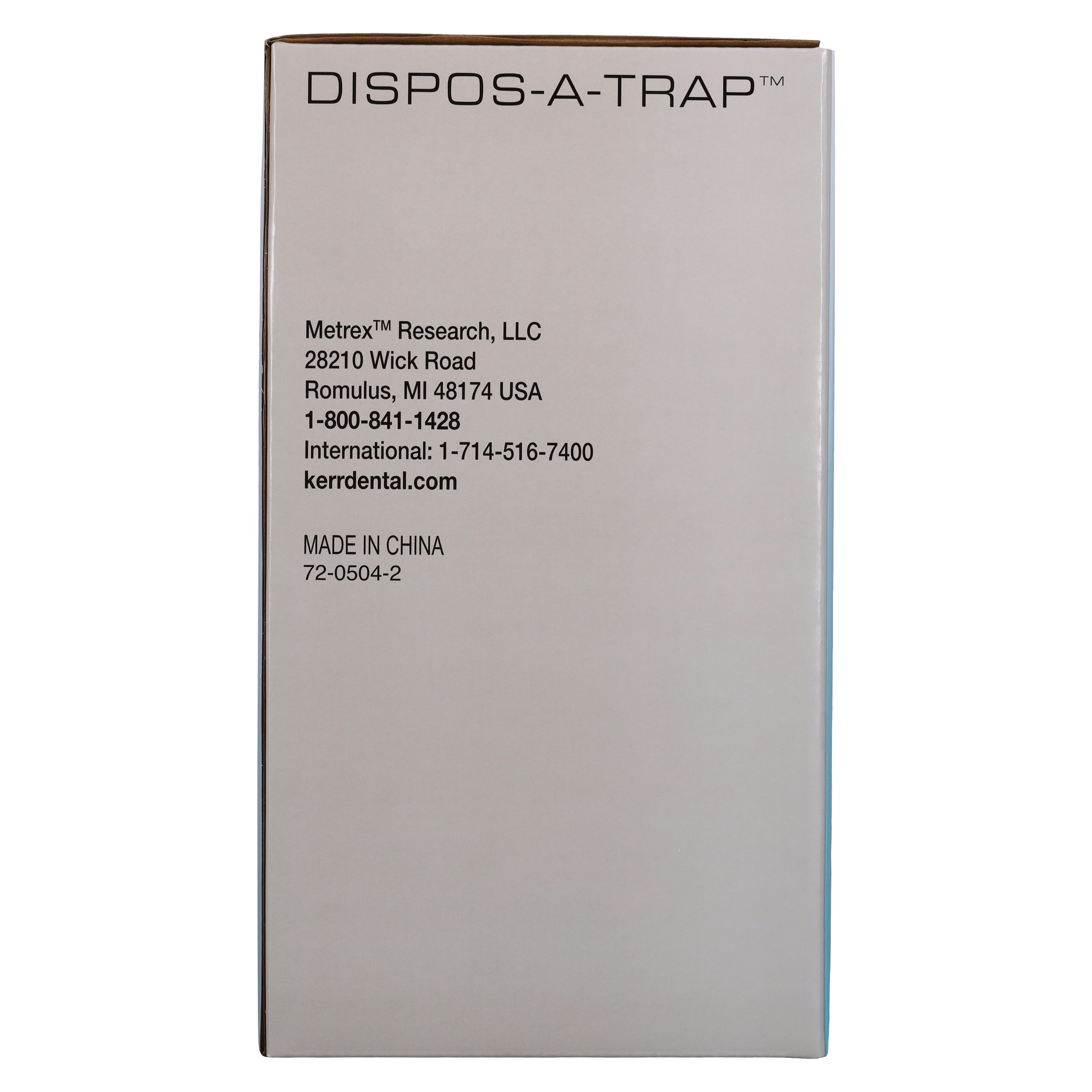 Pinnacle Dispos-A-Trap Disposable Vacuum Trap, Model 6400-C, 1-5/8" Diameter, Fits A-dec Cascade & Performer Cuspidors, 144/Pkg, 6400-C thumbnail 6