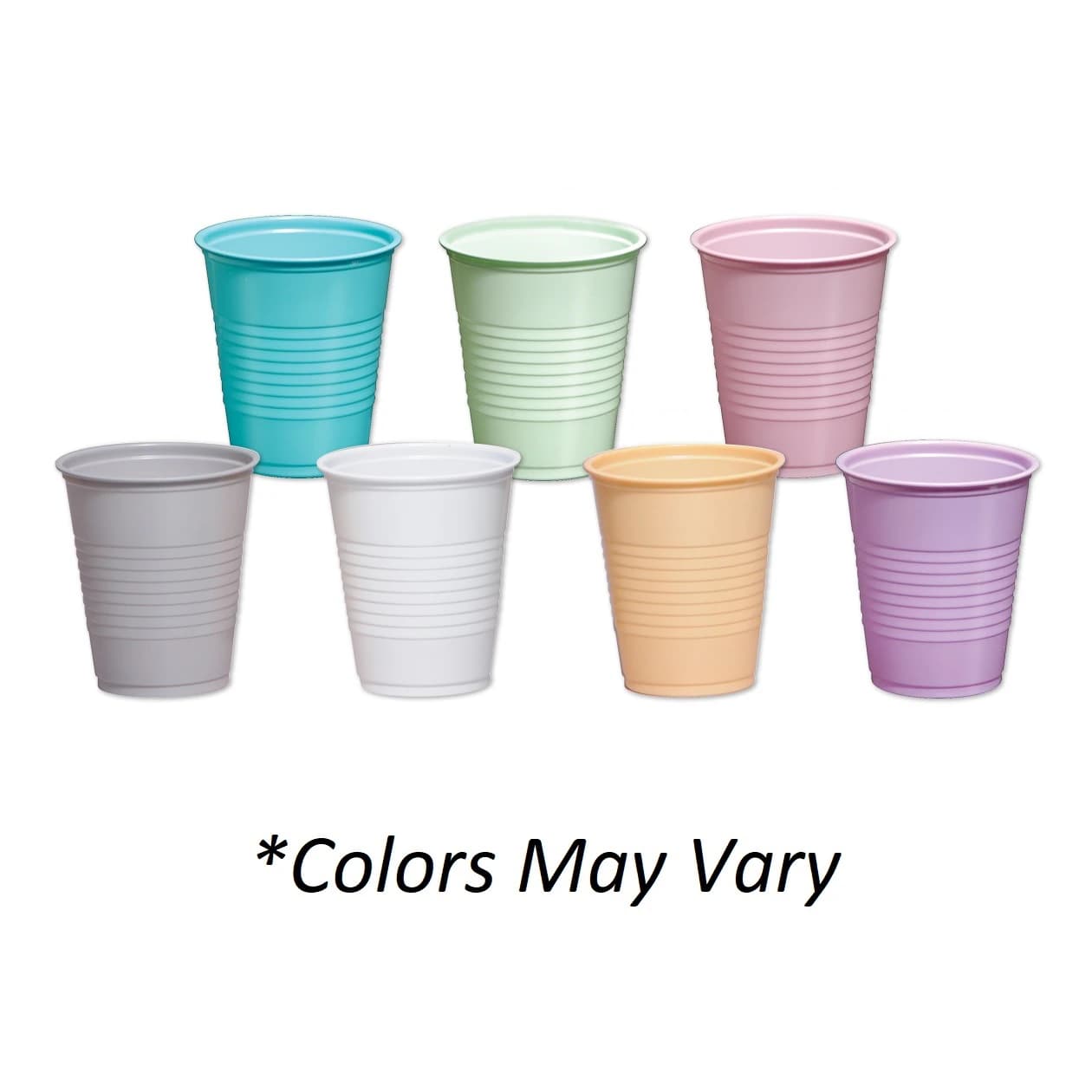Crosstex Plastic Drinking Cups, 5 oz, White, Disposable, Latex Free, 1000/Case, CXWH - CROSSTEX PLASTIC CUPS, CXWH - Image 1