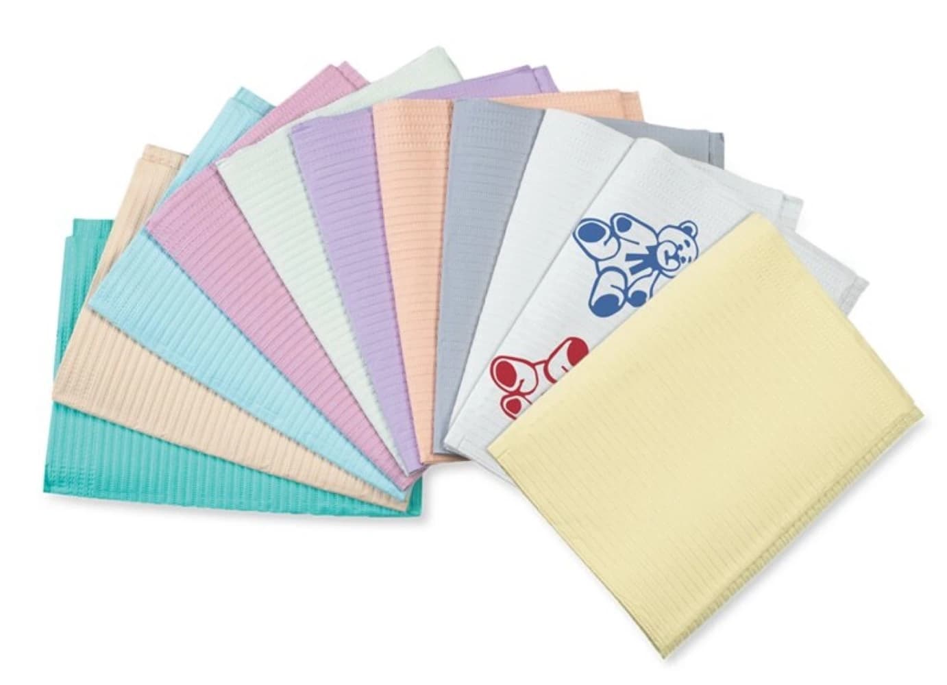 Crosstex Econoback Patient Bibs, 2-Ply Paper/1-Ply Poly, 13" x 19", Dusty Rose, 500/Case, WEXDR - Econoback Patient Bibs, 2-Ply, 13" x 19", Dusty Rose, 500/Pk, WEXDR - Image 1