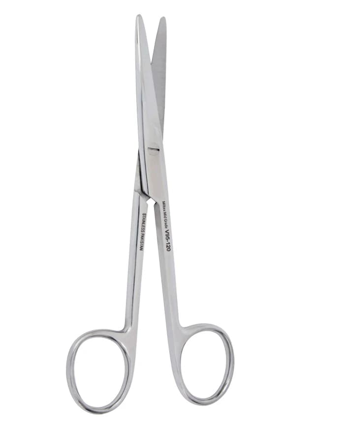 Vantage Mayo Dissecting Scissors, Straight, 5.5" (5-1/2"), Stainless Steel, Each - Scissor Mayo Dis 5.5" - Image 1