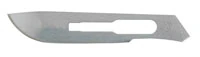 Integra Miltex Carbon Steel Sterile Surgical Blades, Size #21, Individually Wrapped, 100/Box, 4-121 - Surgical Blades – Carbon Steel, Sterile, 100/Box - 21 - Image 1