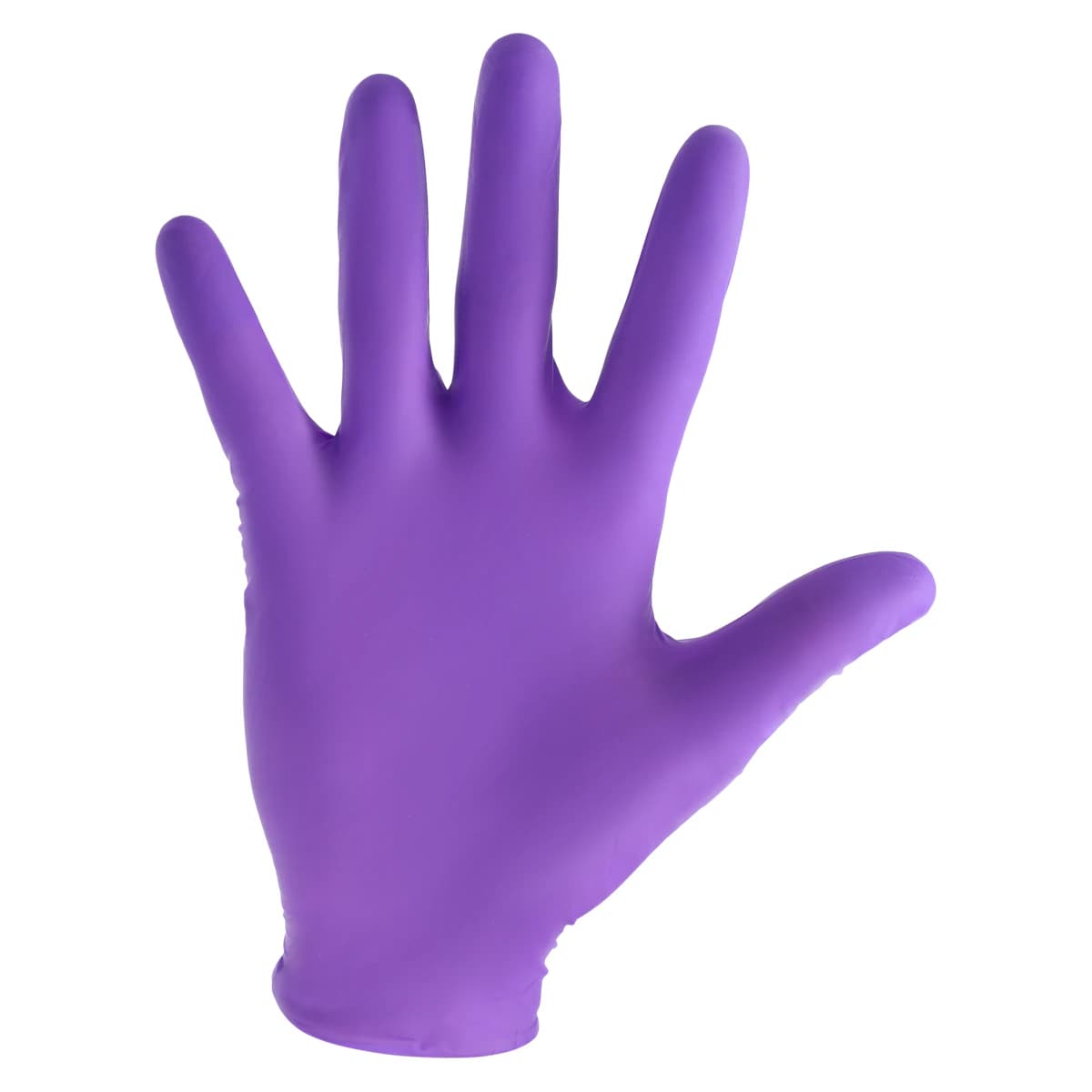 Halyard PURPLE NITRILE* Exam Gloves, Powder-Free, Latex-Free, Non-Sterile, Fingertip Textured, Chemo Rated, Large, Purple, 100/Box, 55083 thumbnail 3