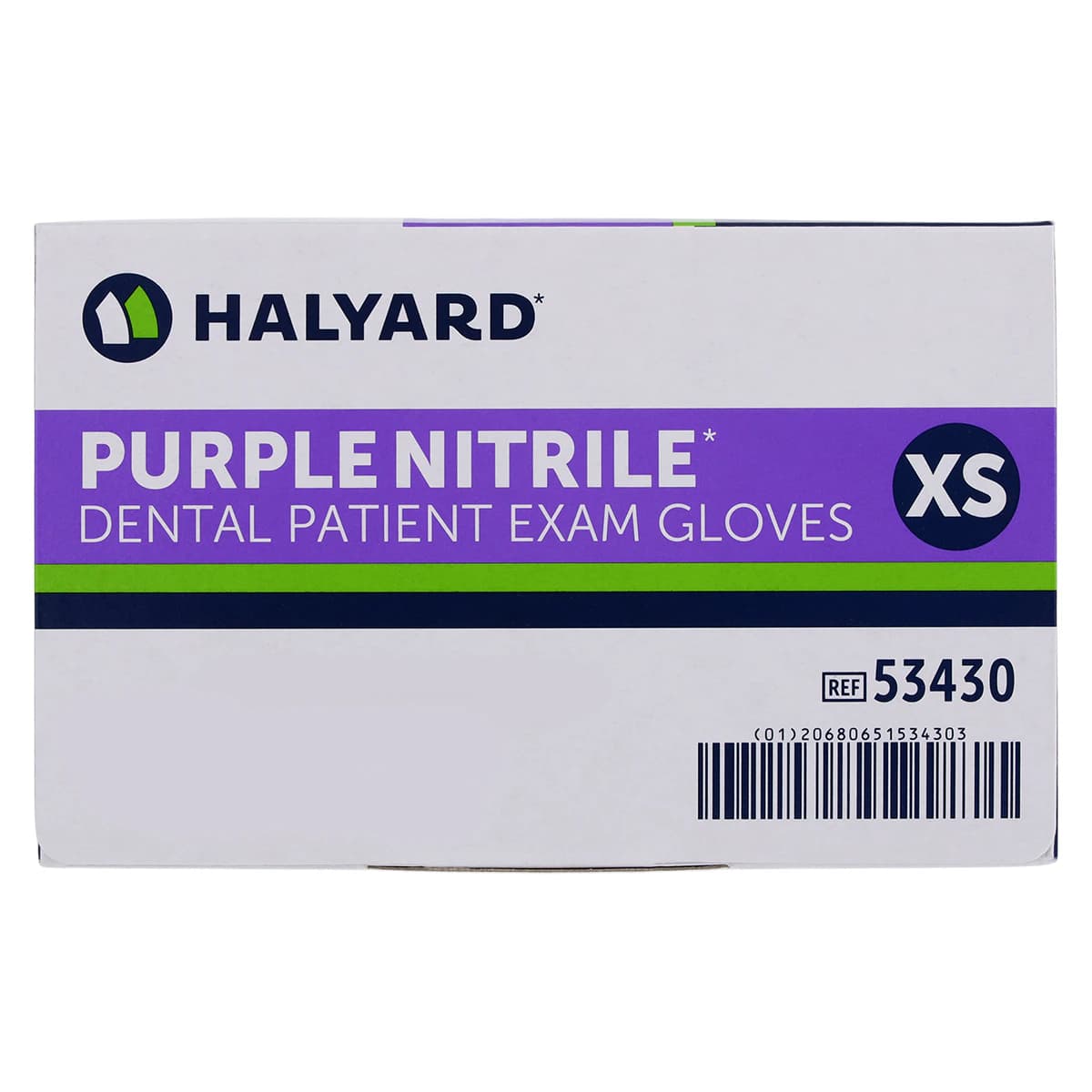 HALYARD PURPLE NITRILE* Dental Exam Gloves, X-Small, Purple, Powder-Free, Latex-Free, 100/Box, 53430 thumbnail 6