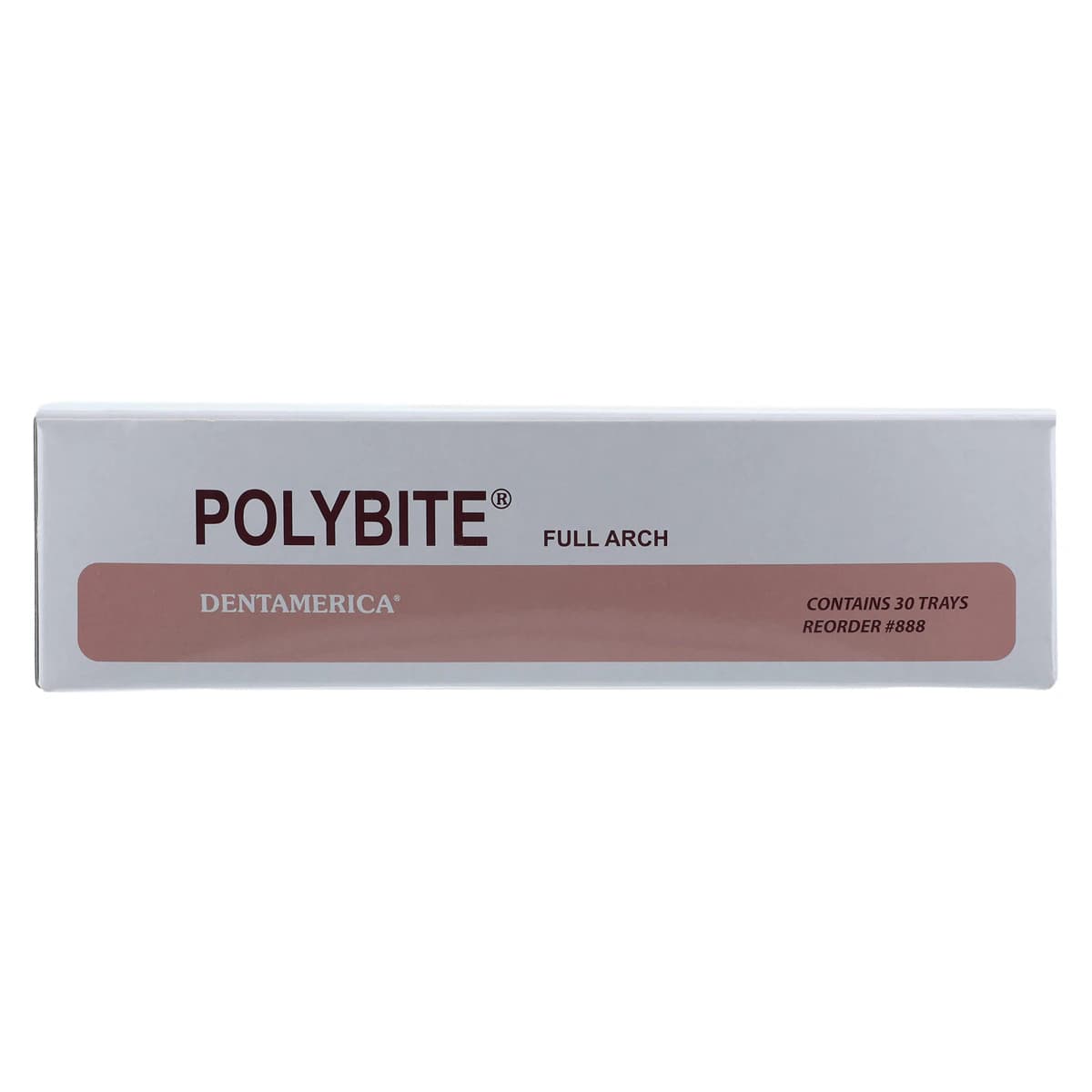 Polybite Disposable Full Arch Bite Registration Tray, 3-in-1, 30/Box, 888 thumbnail 4