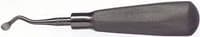 A. Titan Instruments Molt #4 Single-Ended Bone Curette, 7 mm Wide Rounded Tip, Stainless Steel, Each - Molt #4 Bone Curette - Image 1