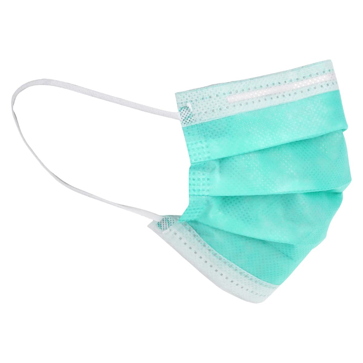 Isofluid™ Surgical Earloop Face Mask, ASTM Level 1, Green, Latex-Free, 50/Box, GCIGR thumbnail 3