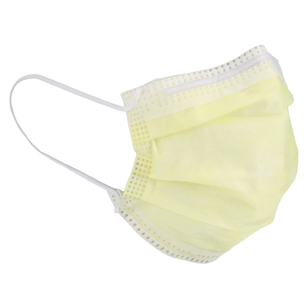 SafeMask® Premier™ Procedure Face Mask, ASTM Level 1, Ear Loop, Yellow, 50/Box thumbnail 3
