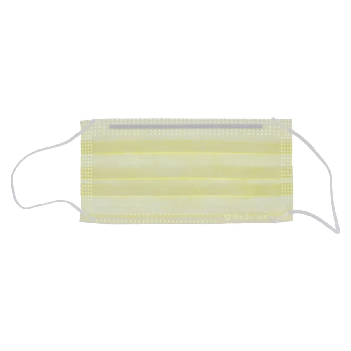SafeMask® Premier™ Procedure Face Mask, ASTM Level 1, Ear Loop, Yellow, 50/Box thumbnail 5