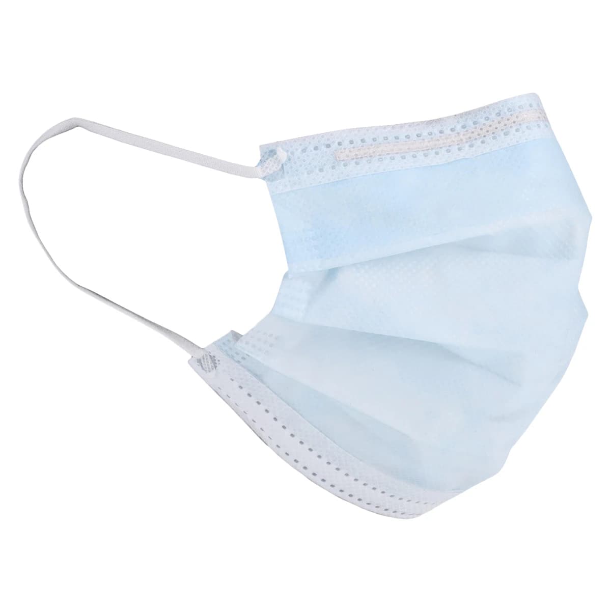 Crosstex Ultra FogFree Earloop Surgical Face Mask, ASTM Level 3, Blue, 40/Box, GCFCX thumbnail 3
