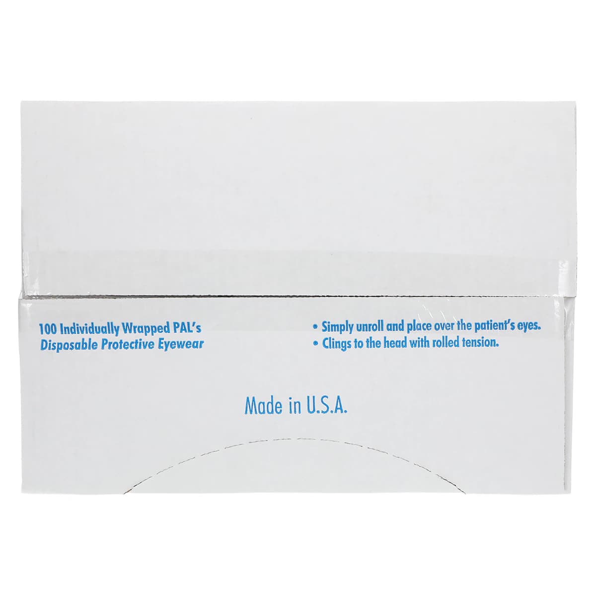 Protect-A-Lens Disposable Protective Eyewear, Clear Lens, 100/Box, 900C-100 thumbnail 3
