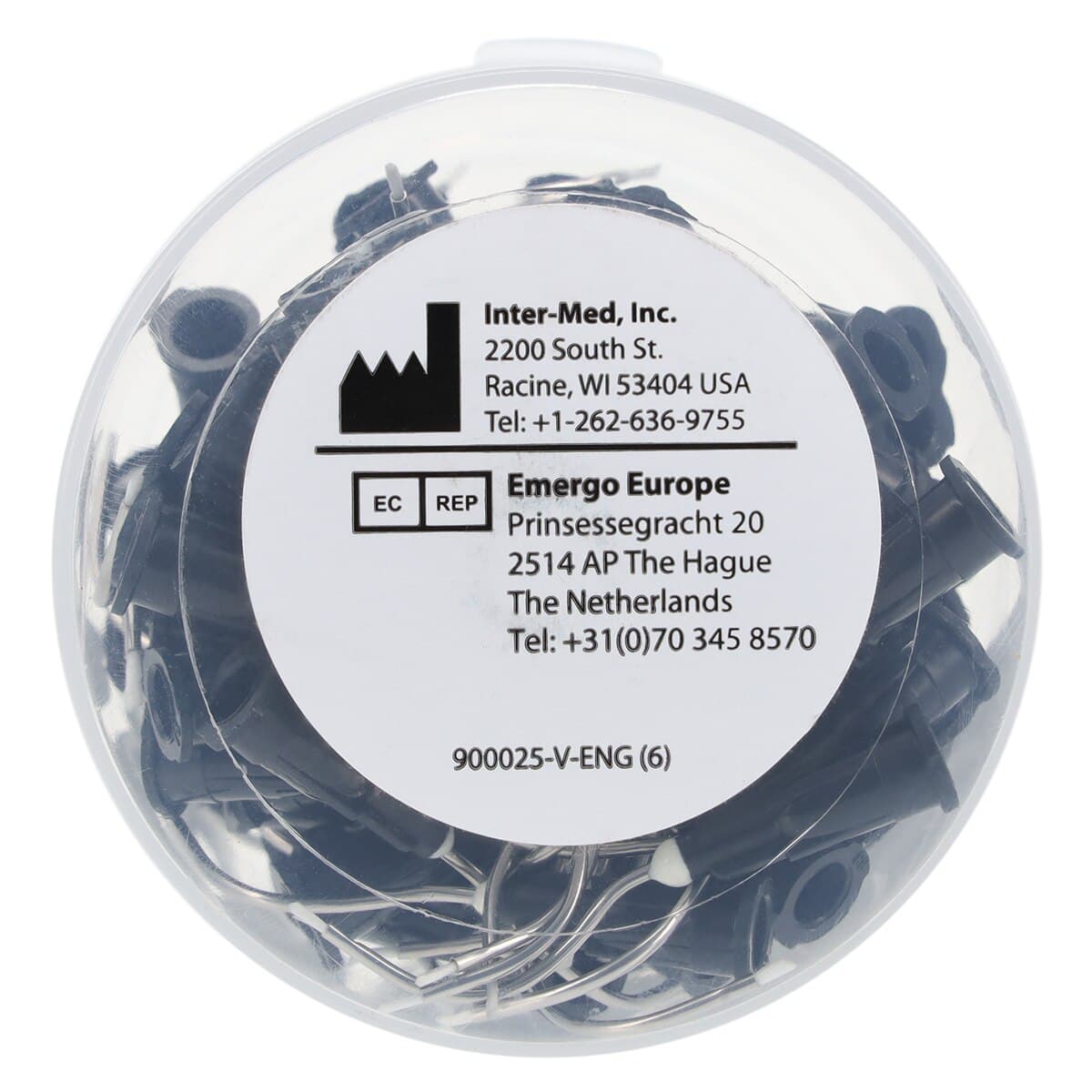 Sol-u-Flo Prebent Applicator Brush Tips, 19 Gauge, Opaque Black, 100/Pk, 312200 thumbnail 4