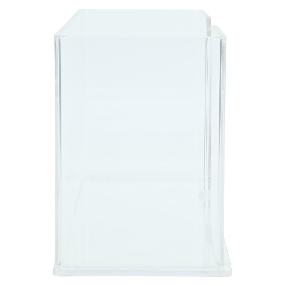 Plasdent 1206 C-Fold Towel Holder, Clear Acrylic, 10-3/4" W x 6" H x 4-1/4" D, 1/Pk thumbnail 4
