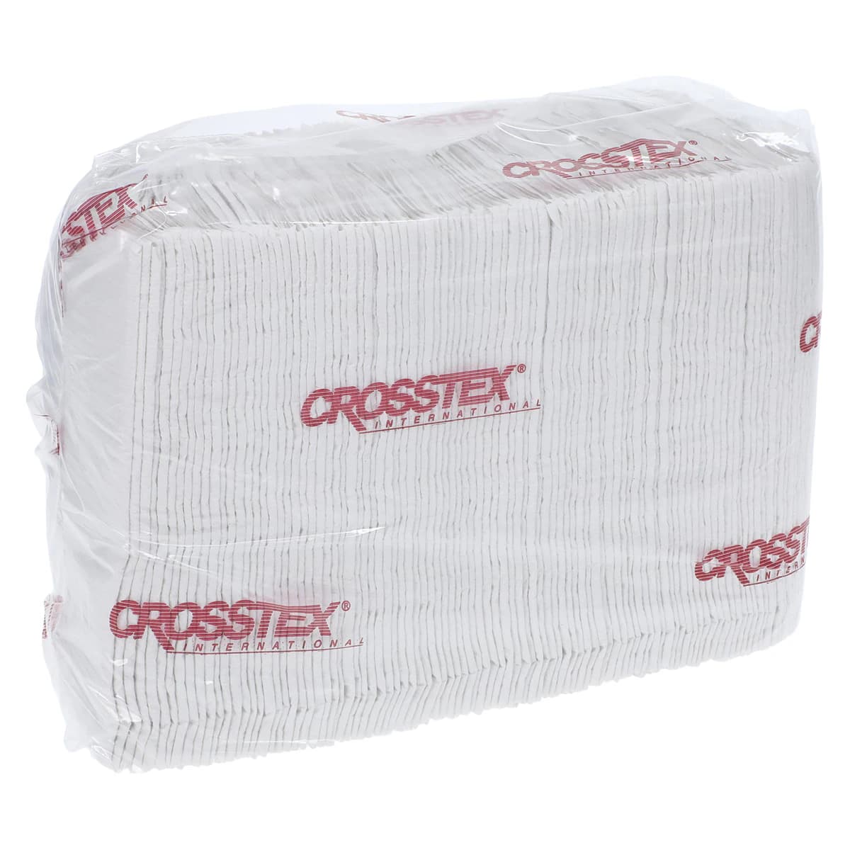 Crosstex Sani-Tab Chain-Free Patient Towel/Bib, 2-Ply Tissue + 1-Ply Poly, White, 13" x 19", 400/Case, WEXWHT thumbnail 2