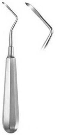 Wolf Elevator #34S Thin, Large, Straight, Single End, German Stainless Steel, 1/Ea - Wolf Elevator #34S Thin - Image 1