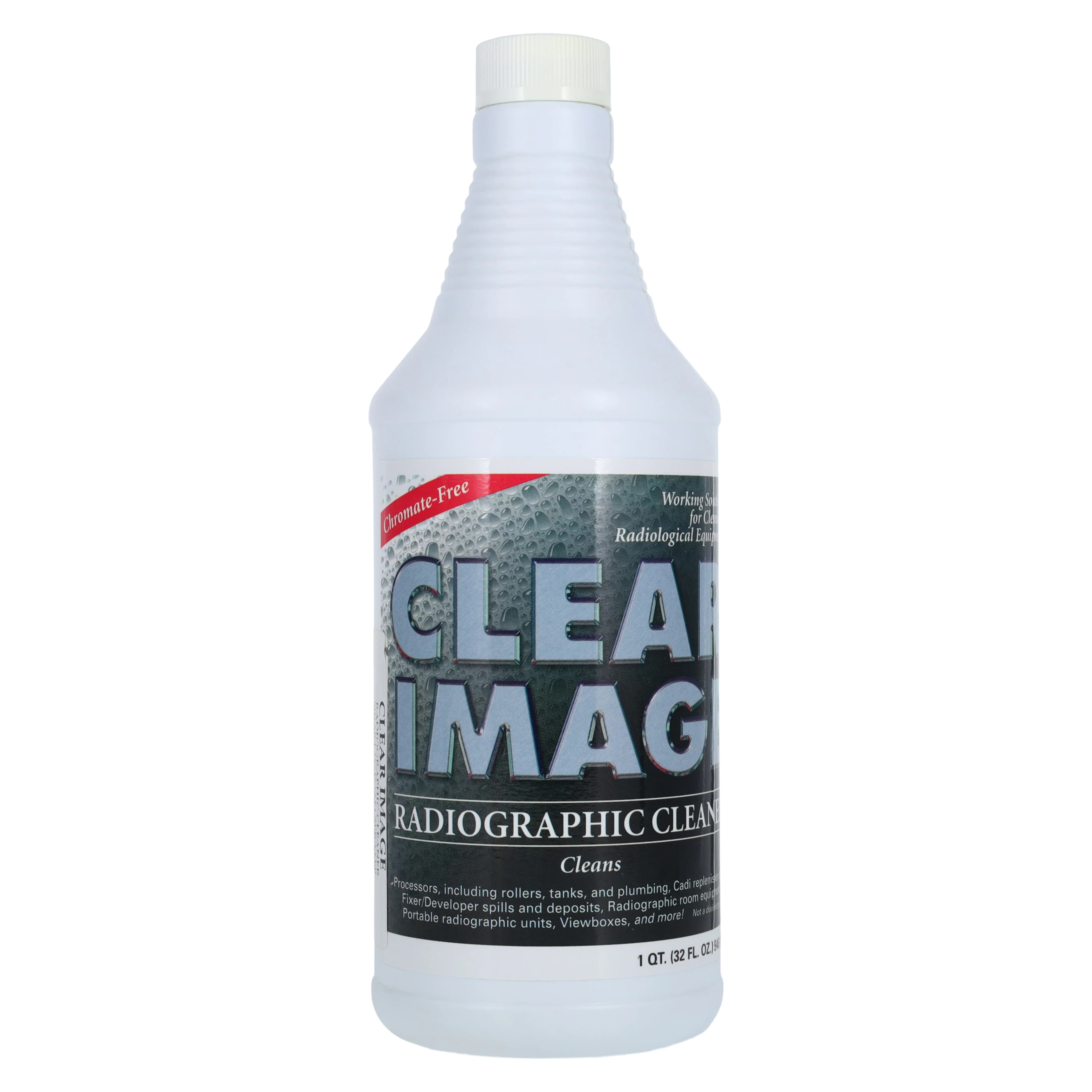Clear Image Radiographic Cleaner, Weekly X-Ray Processor Cleaner, 1 Quart with Foam Sprayer, CI-32-12 - Clear Image Radiographic Cleaner, 1 Quart w/ Foam Sprayer, 1/Pk, CI-32-12 - Image 1