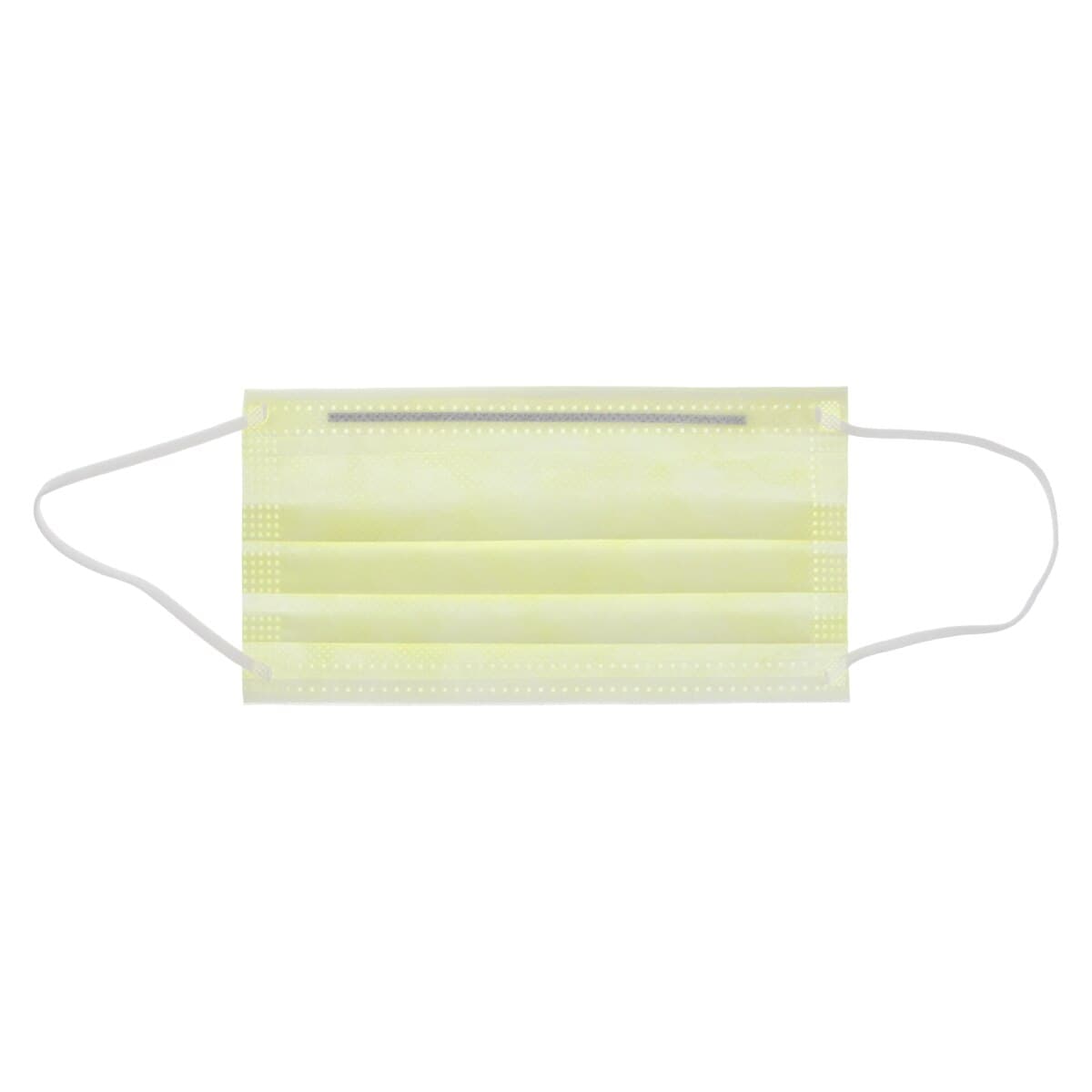 Crosstex Procedural Earloop Face Mask, ASTM Level 2, Fluid Resistant, Yellow, One Size Fits Most, 50/Box, GCPYE thumbnail 5