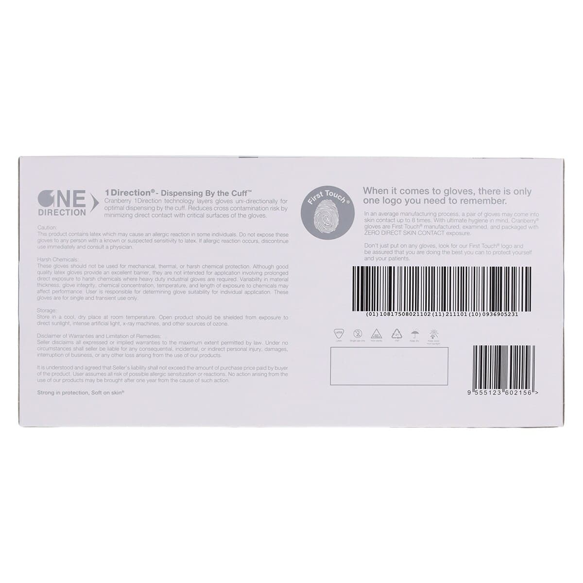 Cranberry Silkcare Latex Powder-Free Examination Gloves, Extra Small, 100/Box, CR7815 thumbnail 10