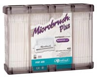 Microbrush Plus Dispenser Kit, Super Fine (1.0 mm), White, 400 Applicators (4 x 100ct Trays) + Dispenser, PSF400-KIT thumbnail 2