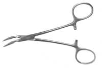 Stieglitz Splinter Forceps, Curved, 45° Angle, 5.25", Stainless Steel, 792 - Forceps Stieglitz Curved - Image 1