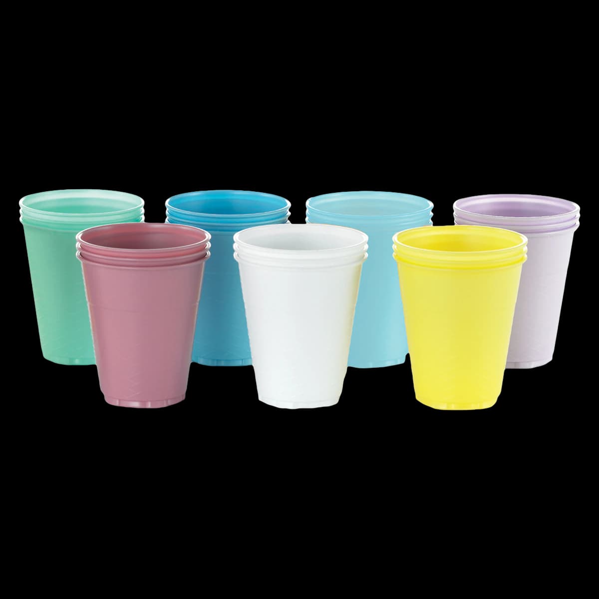 SafeBasics Disposable Plastic Drinking Cups, 5 oz, Blue, 1000/Pk, 112 - SafeBasics Disposable Plastic Drinking Cups, 5 oz, Blue, 1000/Pk, 112 - Image 1