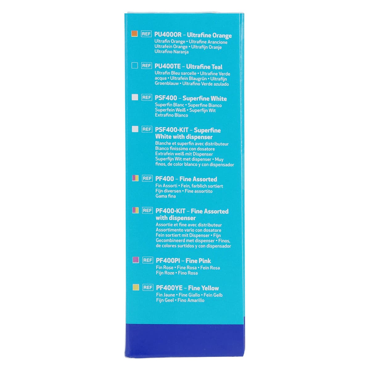 Microbrush Plus Micro-Applicator Dispenser Refills, Regular (2 mm), Assorted Colors, 400/Pk, PR400 thumbnail 6