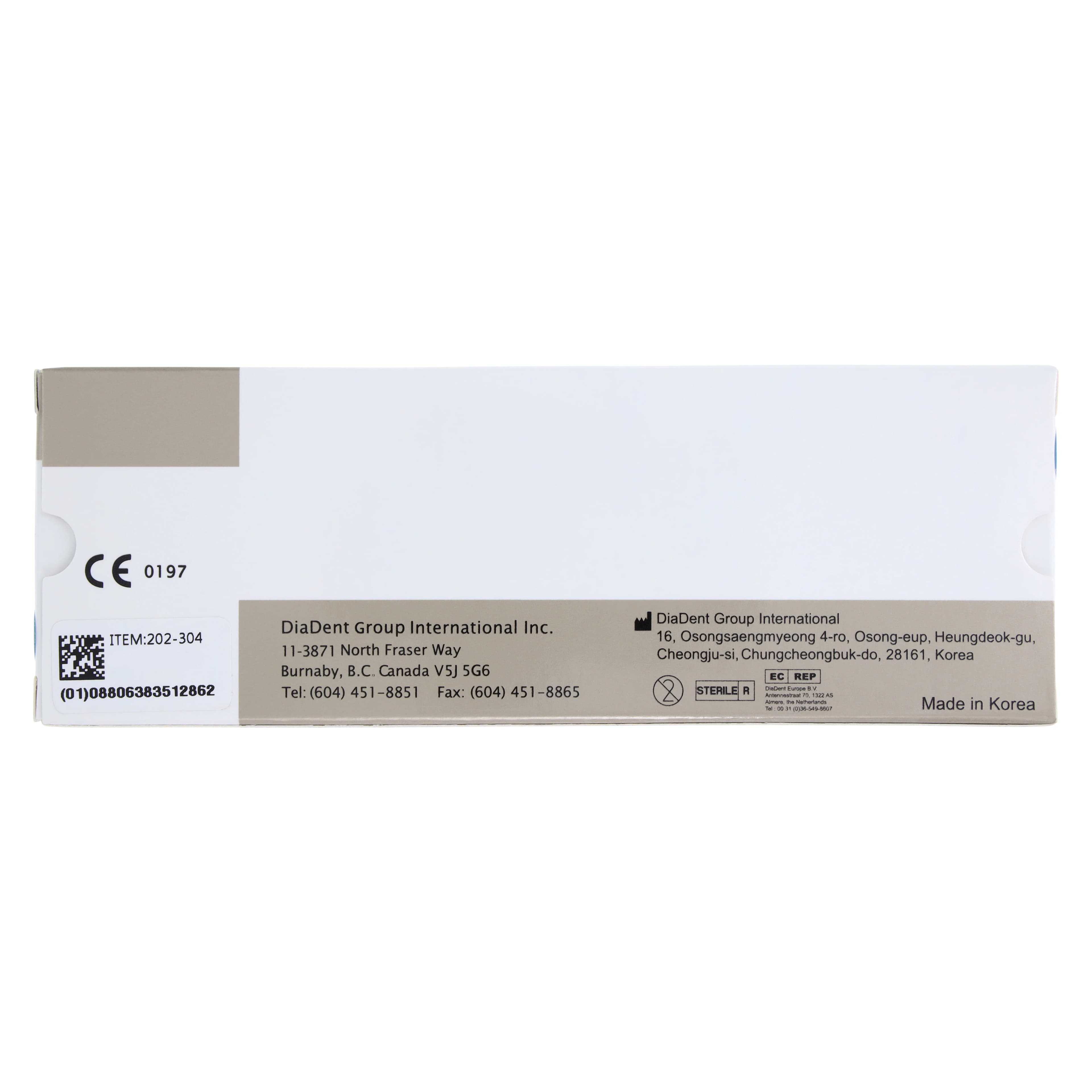 Diadent Absorbent Paper Points, Accessory Size Medium, Non-Marked, .02 Taper, Cell Pack, 200/Pk, 202-304 thumbnail 3