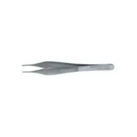 Adson 1x2 Teeth Tissue Forceps, 4 3/4", German Stainless Steel - Adson 1x2 Teeth Tissue Forceps - Image 1