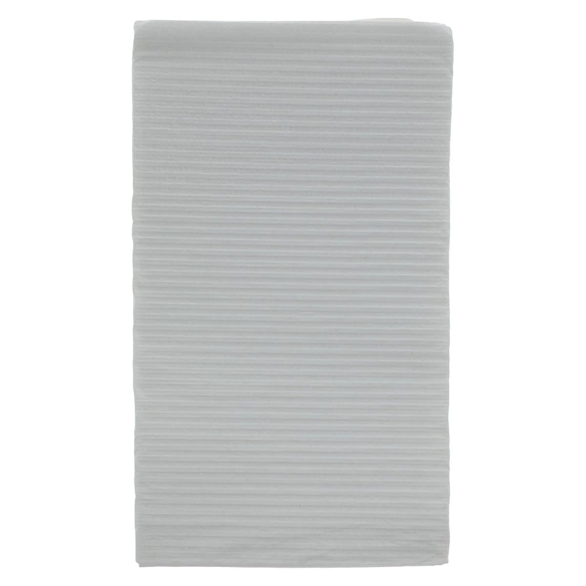Poly-Gard Patient Towels, 3-Ply Paper/1-Ply Poly, White, 19" x 16", Horizontal Emboss, 500/Case thumbnail 2