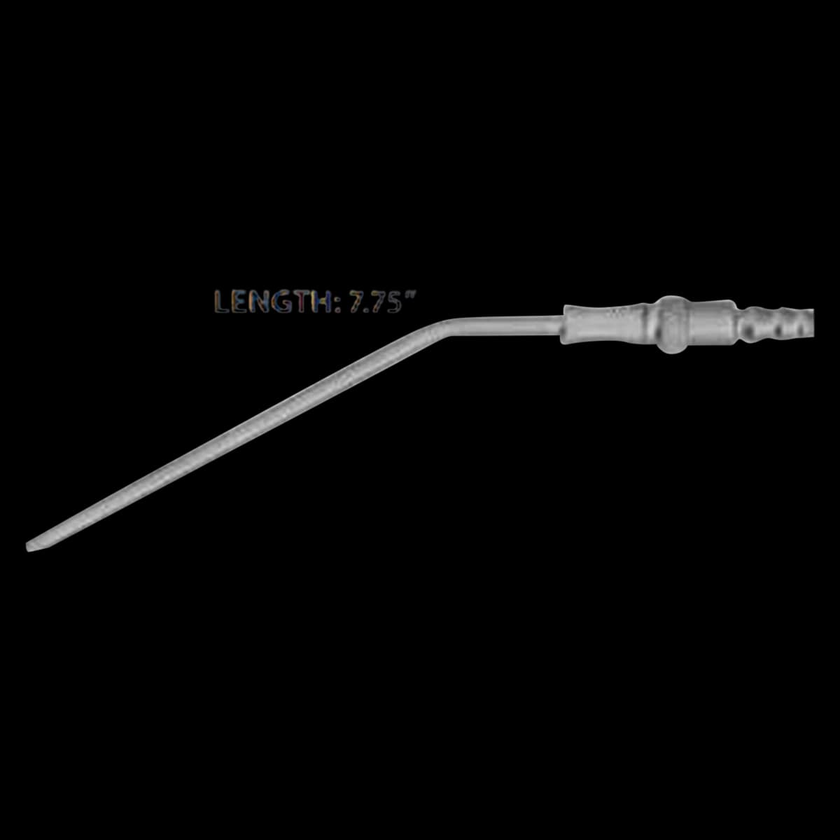 Vista Apex Frazier Surgical Suction Aspirator, 2.5mm Opening, FR2, 7.75", #805002 - -Frazier 2.5mm Opening FR2 Aspirator - Image 1