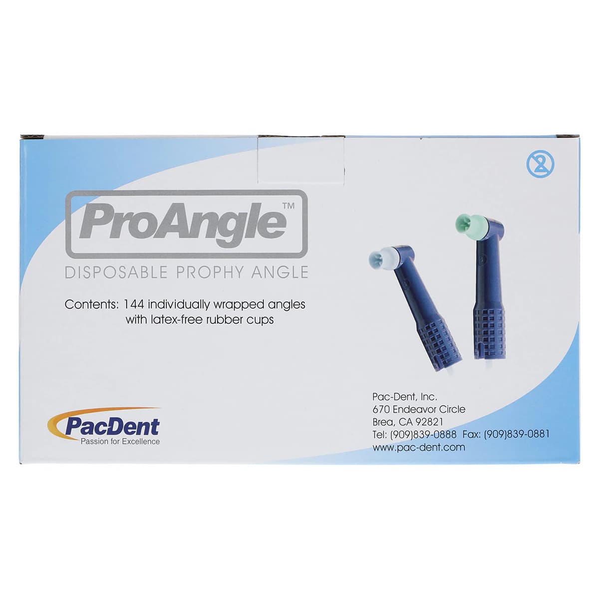 ProAngle Disposable Prophy Angle, Soft Cup, Green, 90° Latex-Free, 144/Box, 247-144 thumbnail 4
