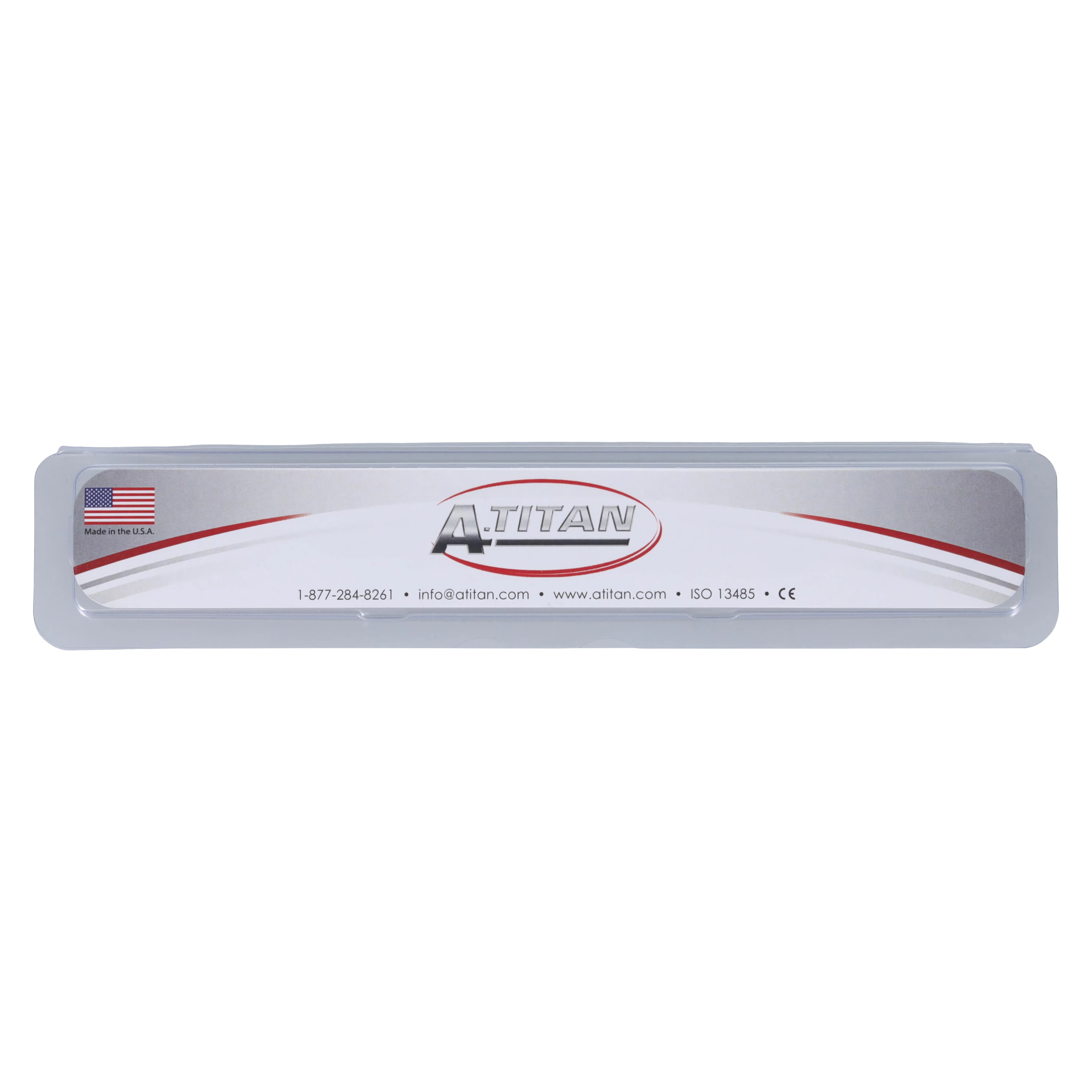 A. Titan Bard-Parker Style Scalpel Handle, Stainless Steel, Fits Blades #10-#15, 1/Pk thumbnail 4