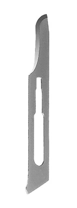 A. Titan Instruments #15 Stainless Steel Scalpel Blade, Sterile, 100/Pk - A. Titan Instruments #15 Stainless Steel Scalpel Blade, Sterile, 100/Pk - Image 1