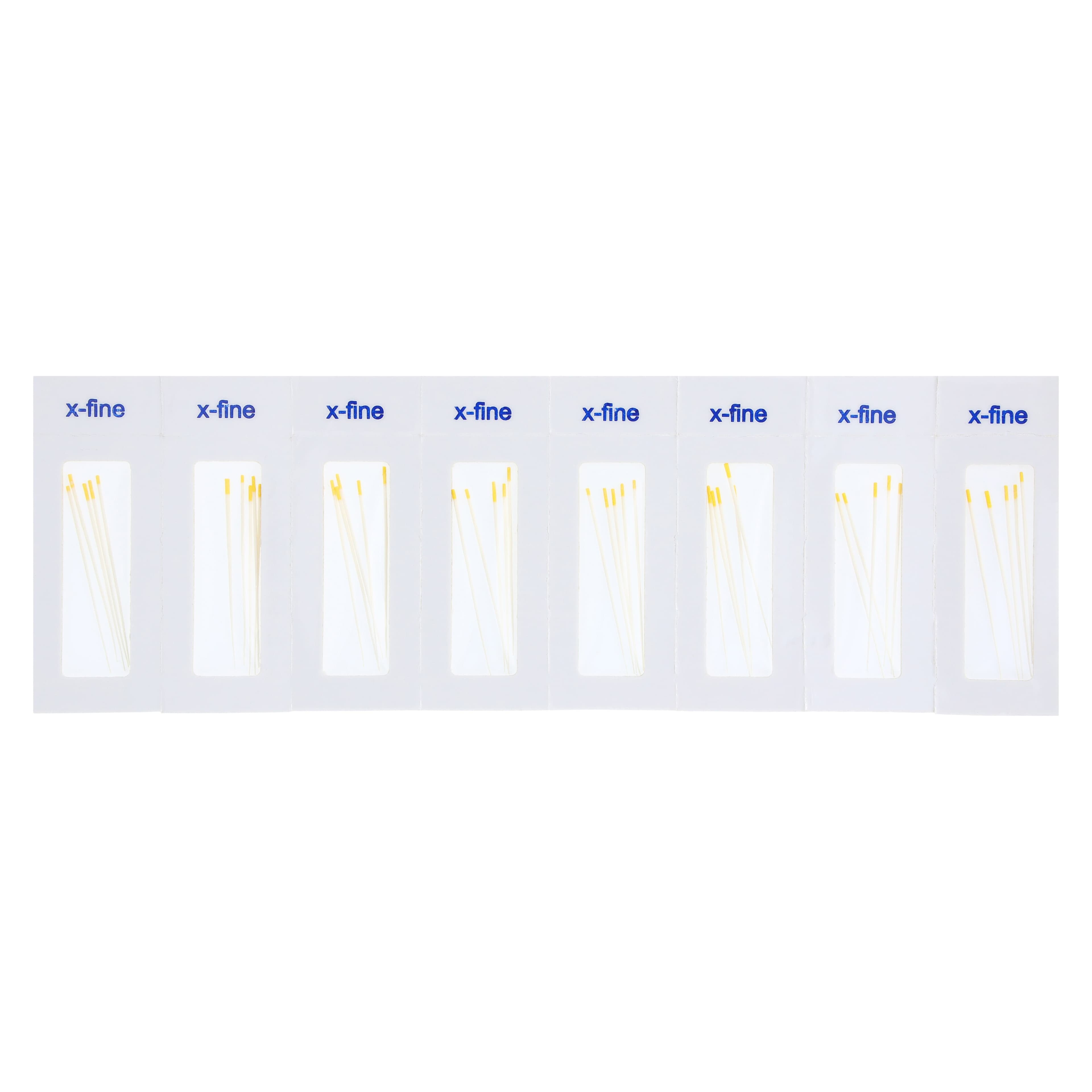 Diadent Absorbent Paper Points, X-Fine, Non-Marked, .02 Taper, Cell Pack, 200/Pk, 202-302 thumbnail 2