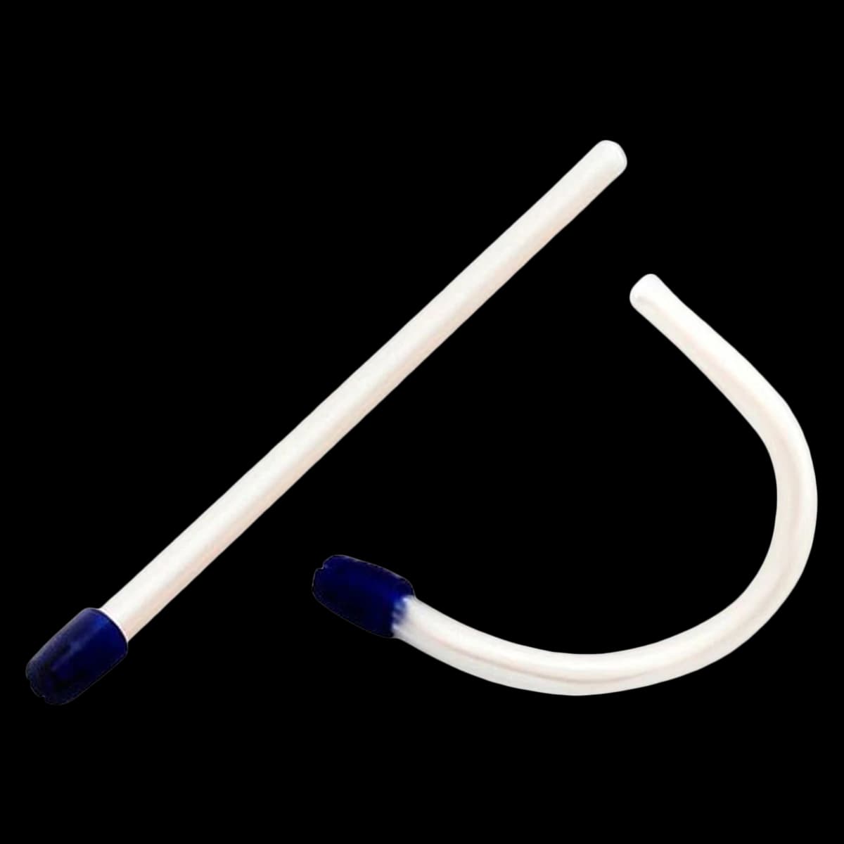 Crosstex Premium Disposable Saliva Ejectors, Clear Body/Blue Tip, Wire-Reinforced, Non-Removable Tip, Latex-Free, 100/Bag, ZCB thumbnail 2
