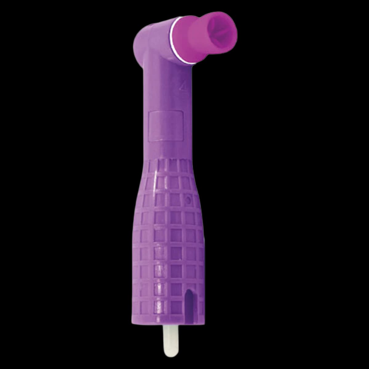 ProAngle Plus Disposable Prophy Angles, Firm Webbed Cup, Purple, 90 Degree, Latex-Free, 500/Box, 250-500 - ProAngle® Plus Disposable Prophy Angle Firm Purple Box of 500 - Image 1