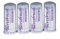 Microbrush Tube Series Disposable Micro Applicators, Super Fine, White, 1.0 mm, 400/Pk, MSF400 - Microbrush Bendable Micro Applicator White 400Pk - Image 1