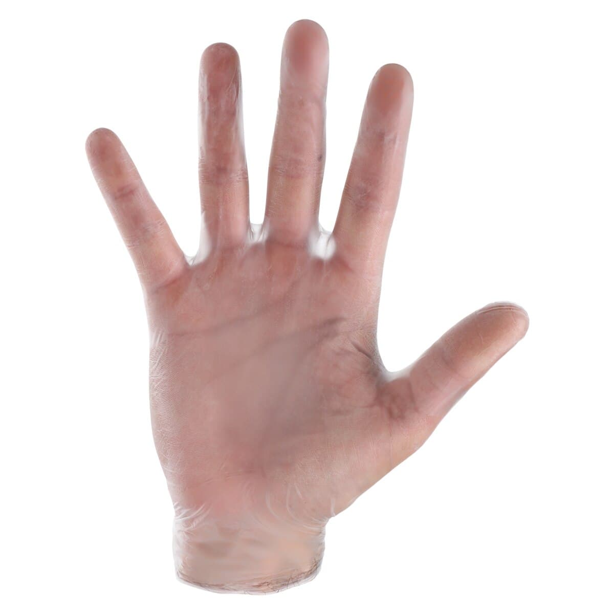Safeskin Vinyl Exam Gloves, Powder-Free, Non-Sterile, Small, White, 100/Bx thumbnail 3
