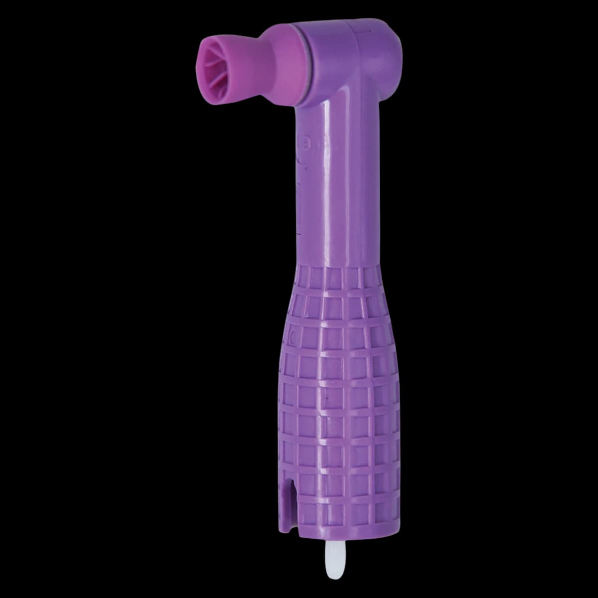 ProAngle Plus Disposable Prophy Angles, Firm Purple Webbed Cup, 90° Angle, Latex-Free, 144/Box, 250-144 - ProAngle® Plus Disposable Prophy Angle Firm Purple Box of 144 - Image 1