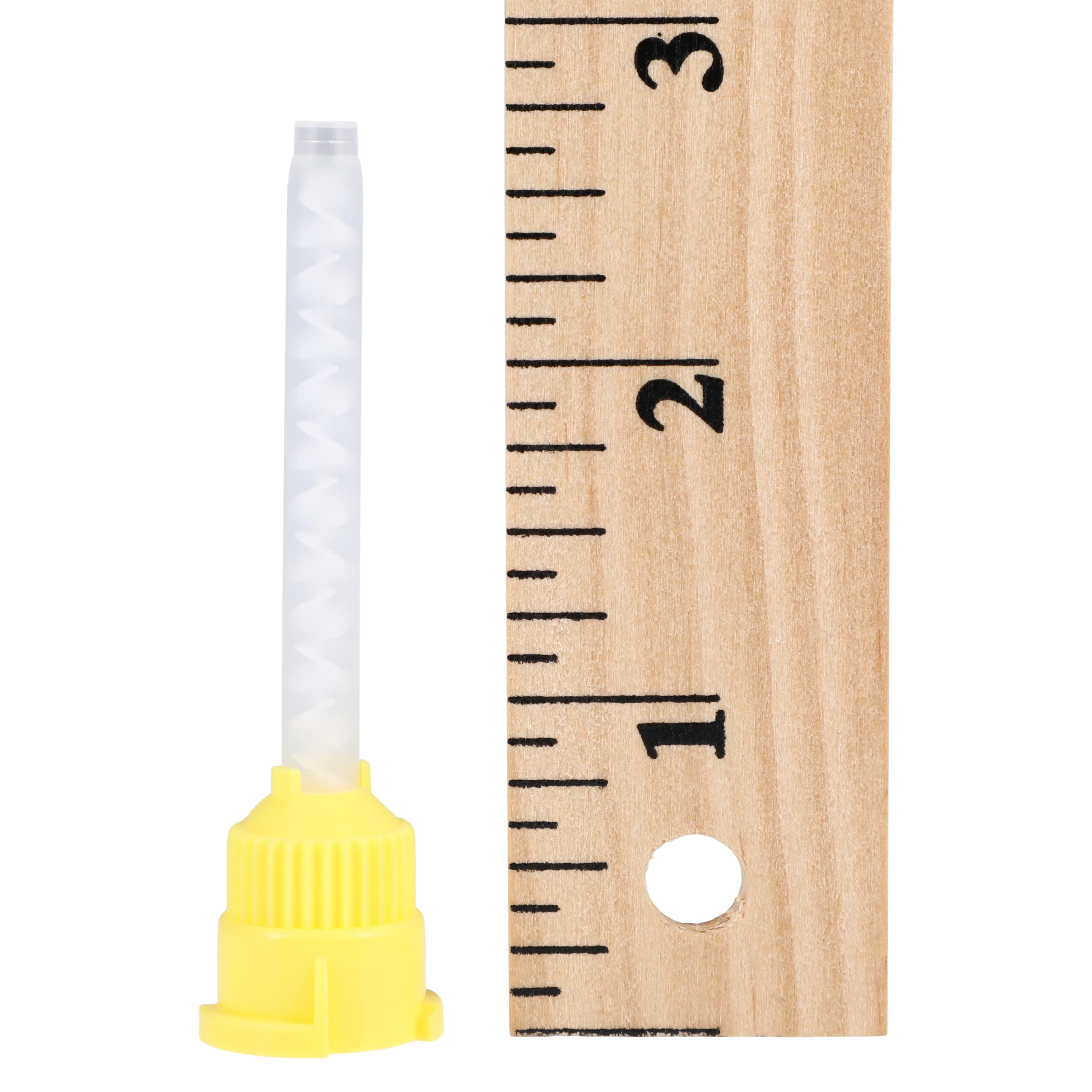 Pac-Dent HP High Performance Mixing Tips, Yellow, Small 4.2 mm, 1:1 Ratio, 48/Package, PD-250 thumbnail 2